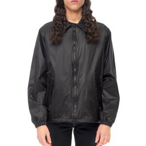 The Very Warm Windbreaker Jacket Black L NWT